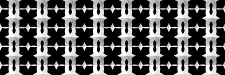 White background with black pattern. Seamless texture for fashion, textile design, on wall paper,...