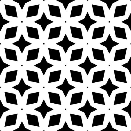 White background with black pattern. Seamless texture for fashion, textile design, on wall paper,...