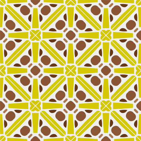 Abstract simple illustration seamless repeat pattern. Abstract background, Perfect for fashion, textile design, on wall paper, wrapping paper, fabrics and home decor. Repeating design.のイラスト素材