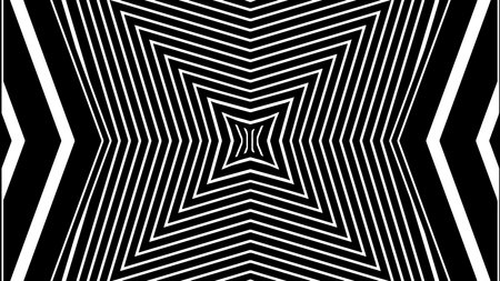 Abstract background with black and white shapes.Monochrome patterns. Background in 4k format 3840x2160.のイラスト素材