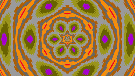 Abstract wallpaper 4k.Multicolor mandala. Background in 4k format 3840x2160.