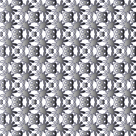 Black and white pattern. Repeat pattern. Abstract background. Patterns with monochrome...