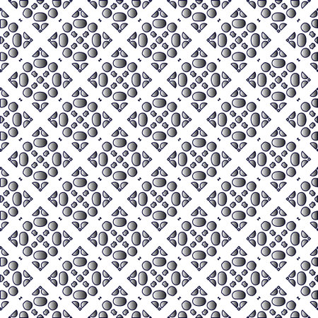 Black and white pattern. Repeat pattern. Abstract background. Patterns with monochrome gradient.Wallpaper for textile design, on wall paper, wrapping paper, fabrics and home decor.のイラスト素材