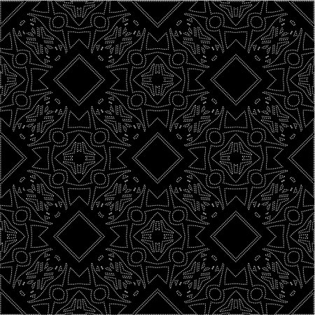 A repeat pattern of white dots on a black background. Simple texture for posters, sites, business...