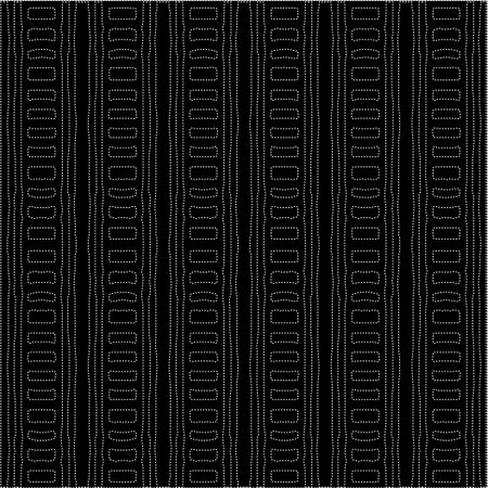 A repeat pattern of white dots on a black background. Simple texture for posters, sites, business cards, covers, labels mockup.のイラスト素材