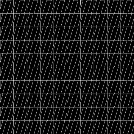 Black background with figures from white lines. Black and white pattern for web page, textures,...