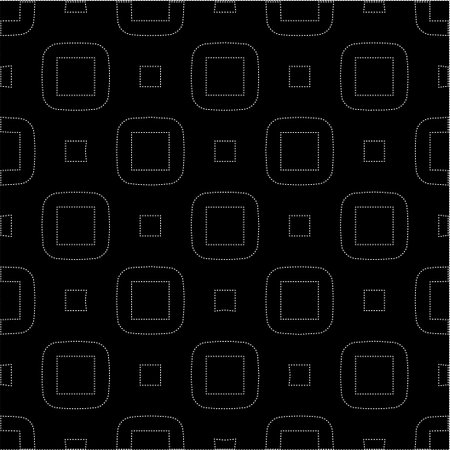 A repeat pattern of white dots on a black background. Simple texture for posters, sites, business...
