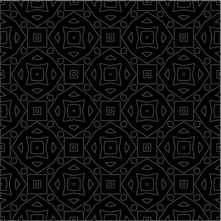 A repeat pattern of white dots on a black background. Simple texture for posters, sites, business...