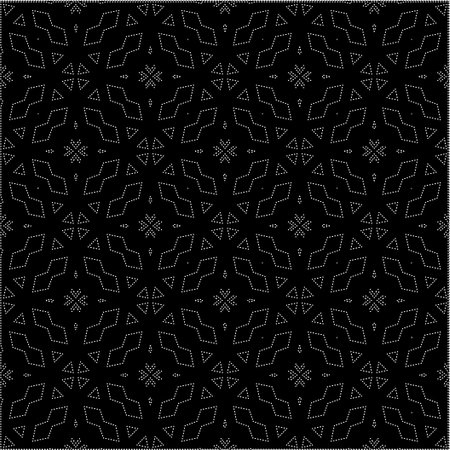 A repeat pattern of white dots on a black background. Simple texture for posters, sites, business...