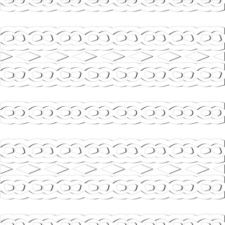 Vector pattern with symmetrical elements . Modern stylish abstract texture. Repeating geometric...