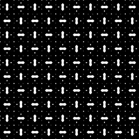 White background with black pattern. Seamless texture for fashion, textile design, on wall paper,...