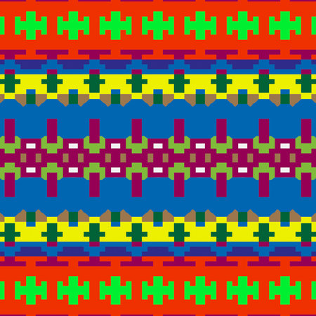 Abstraction in art. Seamless background with repeat pattern.