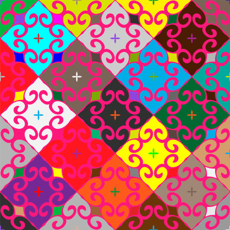 Colorful background. Perfect for wallpaper, wrapping paper, pattern fills, greetings, web page...