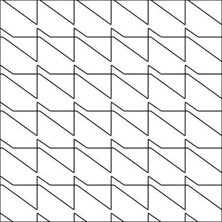 Figures from lines. Black patterns on white background for web pages, textures, cards, posters, textiles, textiles, packaging or napkins. Abstract wallpaper. Repeating background image. White texture.のイラスト素材