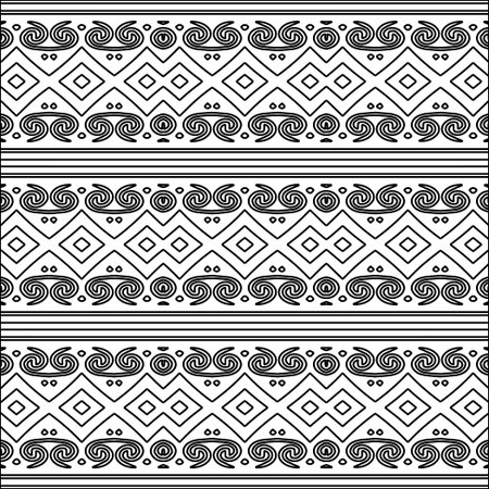 Black pattern on white wallpaper for web page, textures, card, poster, fabric, textile. Abstract...