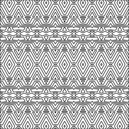 Abstract patterns.Abstract shapes from lines. Vector graphics for design, prints, decoration, cover, textile, digital wallpaper, web background, wrapping paper, clothing, fabric, packaging, cards.のイラスト素材