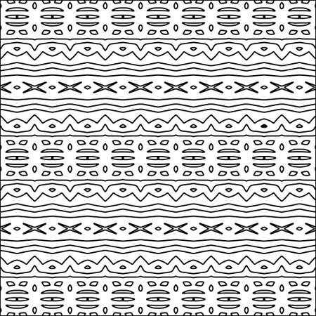 Abstract patterns.Abstract shapes from lines. Vector graphics for design, prints, decoration, cover, textile, digital wallpaper, web background, wrapping paper, clothing, fabric, packaging, cards.のイラスト素材