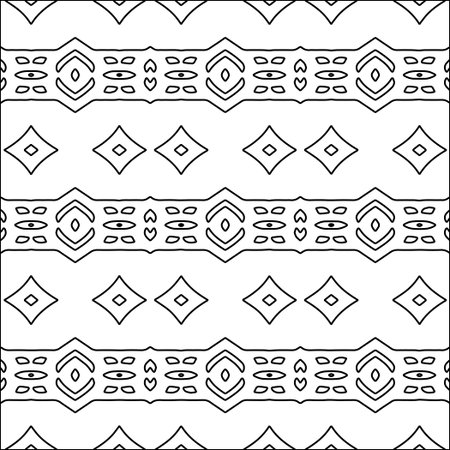 Abstract patterns.Abstract shapes from lines. Vector graphics for design, prints, decoration, cover, textile, digital wallpaper, web background, wrapping paper, clothing, fabric, packaging, cards.のイラスト素材