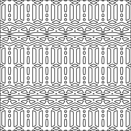 Abstract patterns.Abstract shapes from lines. raster graphics for design, prints, decoration, cover, textile, digital wallpaper, web background, wrapping paper, clothing, fabric, packaging, cards.のイラスト素材