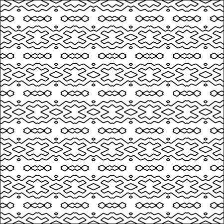 Abstract shapes.Abstract patterns from lines.White wallpaper. Vector graphics for design, textile, decoration, cover, wallpaper, web background, wrapping paper, fabric.Repeating pattern.のイラスト素材