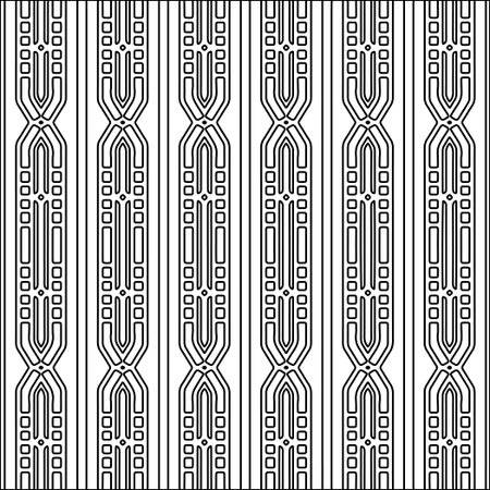 Abstract shapes.Abstract patterns from lines.White wallpaper. Vector graphics for design, textile, decoration, cover, wallpaper, web background, wrapping paper, fabric.Repeating pattern.のイラスト素材