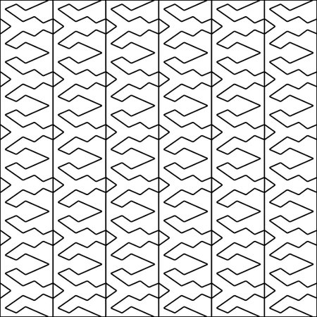 Abstract shapes.Abstract patterns from lines.White wallpaper. Vector graphics for design, textile, decoration, cover, wallpaper, web background, wrapping paper, fabric.Repeating pattern.のイラスト素材