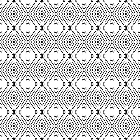 Abstract shapes.Abstract patterns from lines.White wallpaper. Vector graphics for design, textile,...