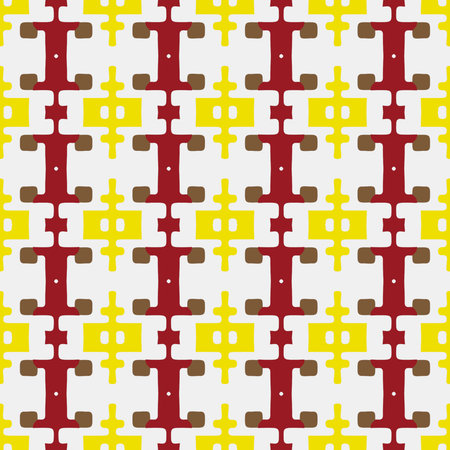 Abstract seamless pattern. Abstract background for fabric print, card, table cloth, furniture, banner, cover, invitation, decoration, wrapping. Repeating pattern.のイラスト素材
