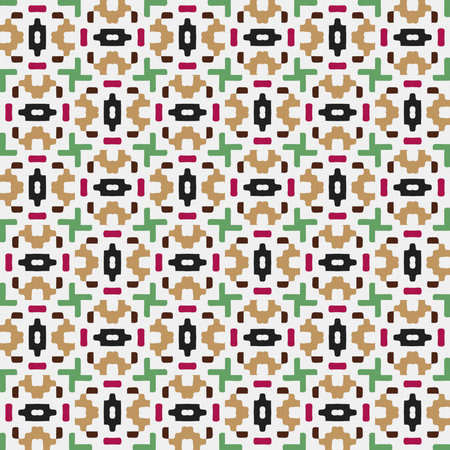 Abstract seamless pattern. Abstract background for fabric print, card, table cloth, furniture,...