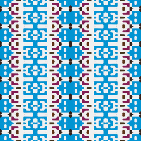 Abstract seamless pattern. Abstract background for fabric print, card, table cloth, furniture, banner, cover, invitation, decoration, wrapping. Repeating pattern.のイラスト素材