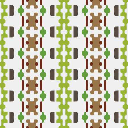 Abstract seamless pattern. Abstract background for fabric print, card, table cloth, furniture, banner, cover, invitation, decoration, wrapping. Repeating pattern.のイラスト素材