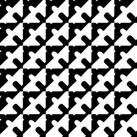 Ilustración de Monochrome pattern, Abstract texture for fabric print, card, table cloth, furniture, banner, cover, invitation, decoration, wrapping.seamless repeating pattern.Black color. - Imagen libre de derechos