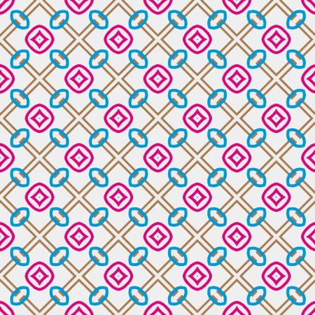 Abstract seamless pattern. Abstract background for fabric print, card, table cloth, furniture, banner, cover, invitation, decoration, wrapping. Repeating pattern.のイラスト素材