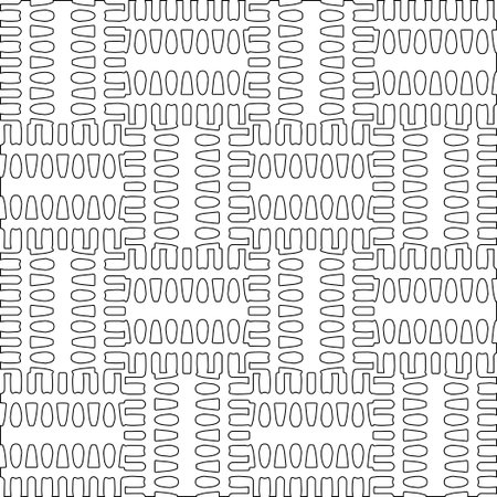 Abstract shapes.Patterns from lines.White wallpaper. Vector graphics for design, textile, decoration, cover, wallpaper, web background, wrapping paper, fabric, packaging. Repeating pattern.のイラスト素材