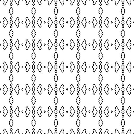 Abstract shapes.Abstract patterns from lines.White wallpaper. Vector graphics for design, textile, decoration, cover, wallpaper, web background, wrapping paper, fabric.Repeating pattern.のイラスト素材