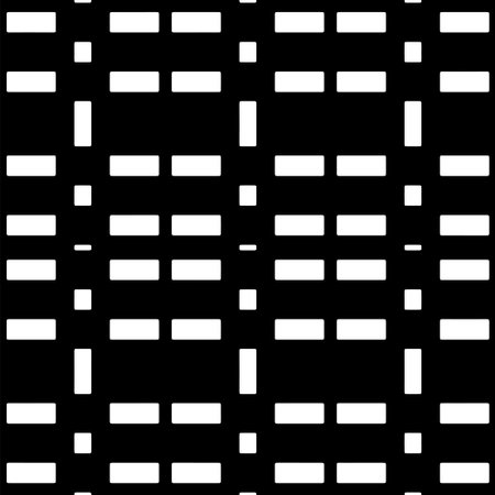 White background with black pattern. Seamless texture for fashion, textile design, on wall paper, wrapping paper, fabrics and home decor. simple repeat pattern.のイラスト素材