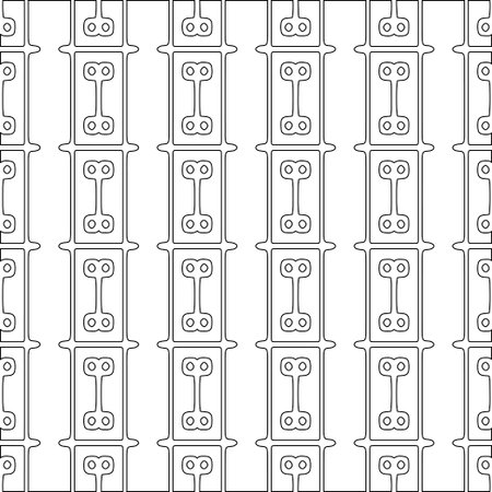 Abstract patterns.Abstract shapes from lines. Vector graphics for design, prints, decoration, cover, textile, digital wallpaper, web background, wrapping paper, clothing, fabric, packaging, cards.のイラスト素材