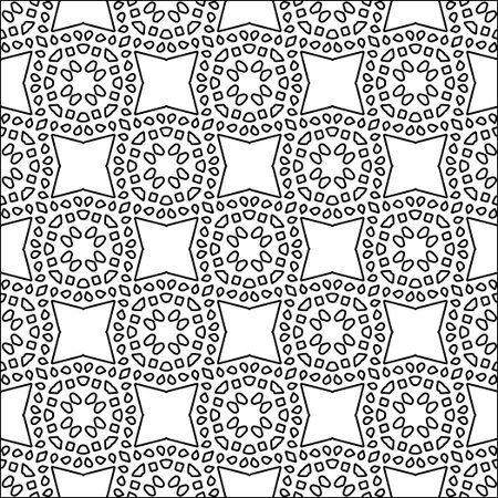 Abstract patterns.Abstract shapes from lines. Vector graphics for design, prints, decoration, cover, textile, digital wallpaper, web background, wrapping paper, clothing, fabric, packaging, cards.のイラスト素材