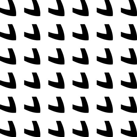 White background with black pattern. Seamless texture for fashion, textile design, on wall paper, wrapping paper, fabrics and home decor. simple repeat pattern.のイラスト素材
