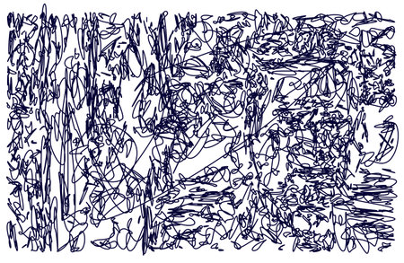 Set of drawn lettering and calligraphy swirls, squiggles. Vector ink decorations for composition....