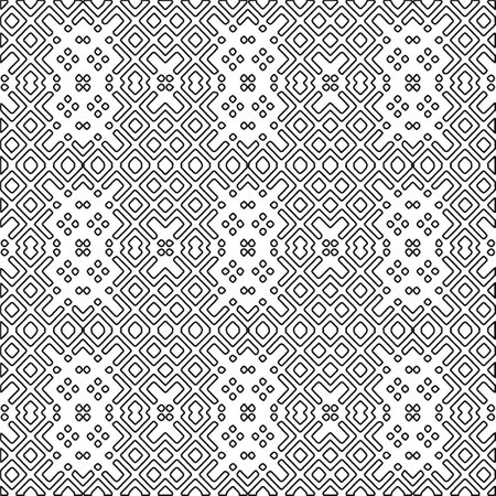 Abstract shapes.Abstract patterns from lines.White wallpaper. Raster graphics for design, textile,...