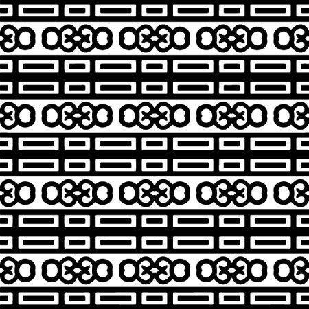 Abstract texture for fabric print, card, table cloth, furniture, banner, cover, invitation, decoration, wrapping.Seamless repeating pattern. Black and white color.Carpet pattern texture.のイラスト素材