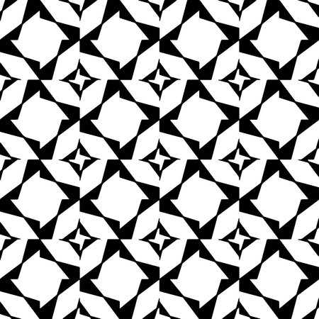 White background with black pattern. Seamless texture for fashion, textile design, on wall paper,...