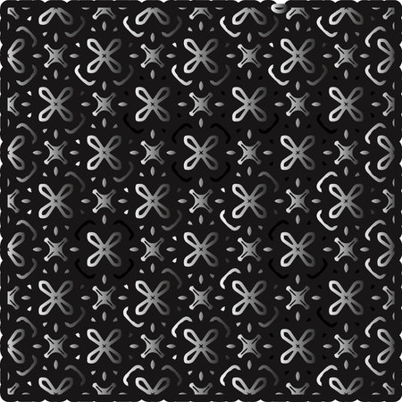 Pattern on metal. Abstract metallic background. Wallpaper with repeat pattern.のイラスト素材