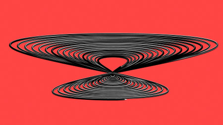 Black and white pattern. Abstract wallpaper 4k. Background pattern for video.の写真素材