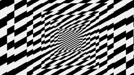 Black and white pattern.Abstract wallpaper 4k.Background pattern for video.の写真素材