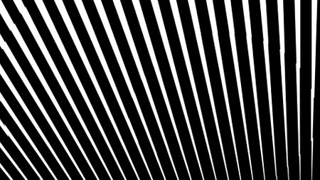 Black and white stripes. Abstract wallpaper 4k. 3840x2160 px. Background for video.の写真素材