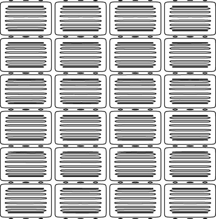 Linear pattern. Digital design.Black and white pattern for web page, textures, card, poster, fabric, textile. Linear Wallpaper Image. Repeating ornament.のイラスト素材