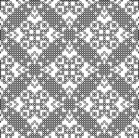 Linear pattern. Digital design.Black and white pattern for web page, textures, card, poster, fabric, textile. Linear Wallpaper Image.Repeating ornament.のイラスト素材