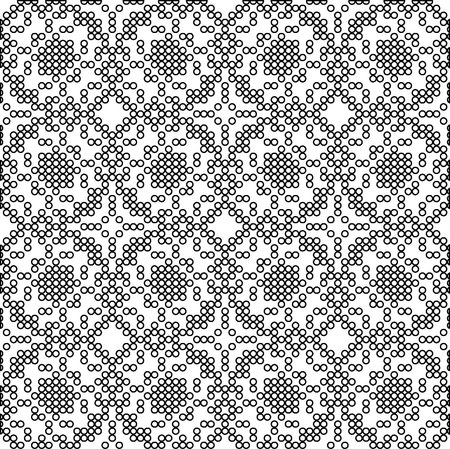 Linear pattern. Digital design.Black and white pattern for web page, textures, card, poster, fabric, textile. Linear Wallpaper Image.Repeating ornament.のイラスト素材